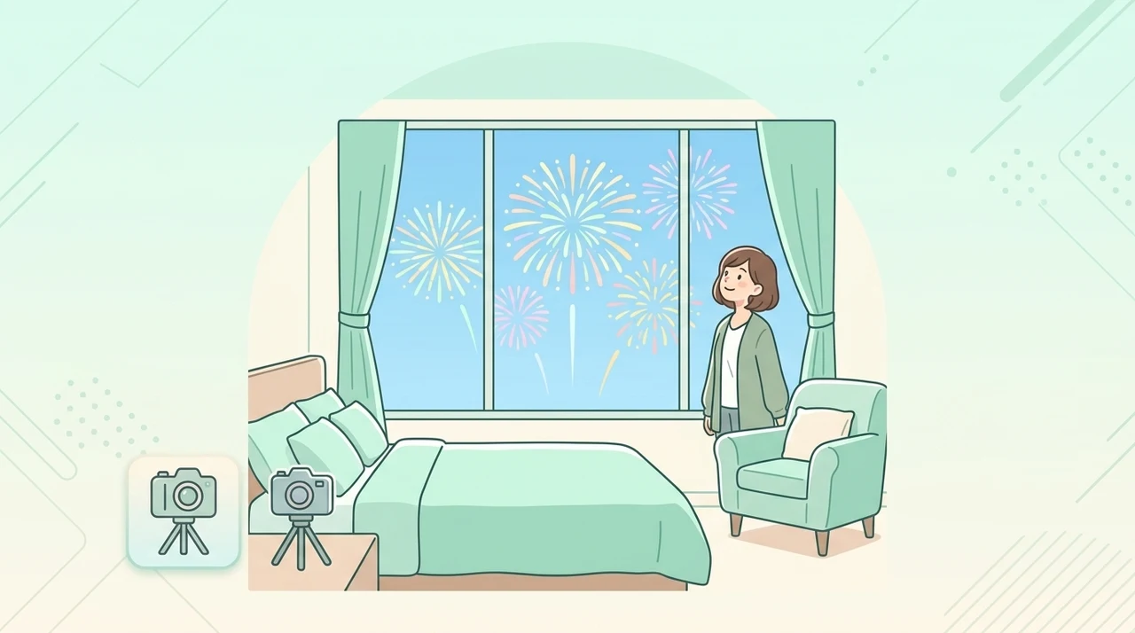 ホテル宿泊で花火を鑑賞するメリット5つ