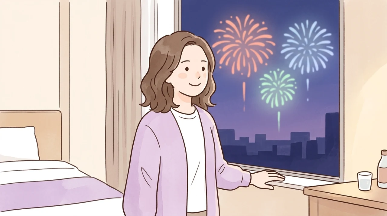 ホテルの部屋で花火を鑑賞するメリット5つ