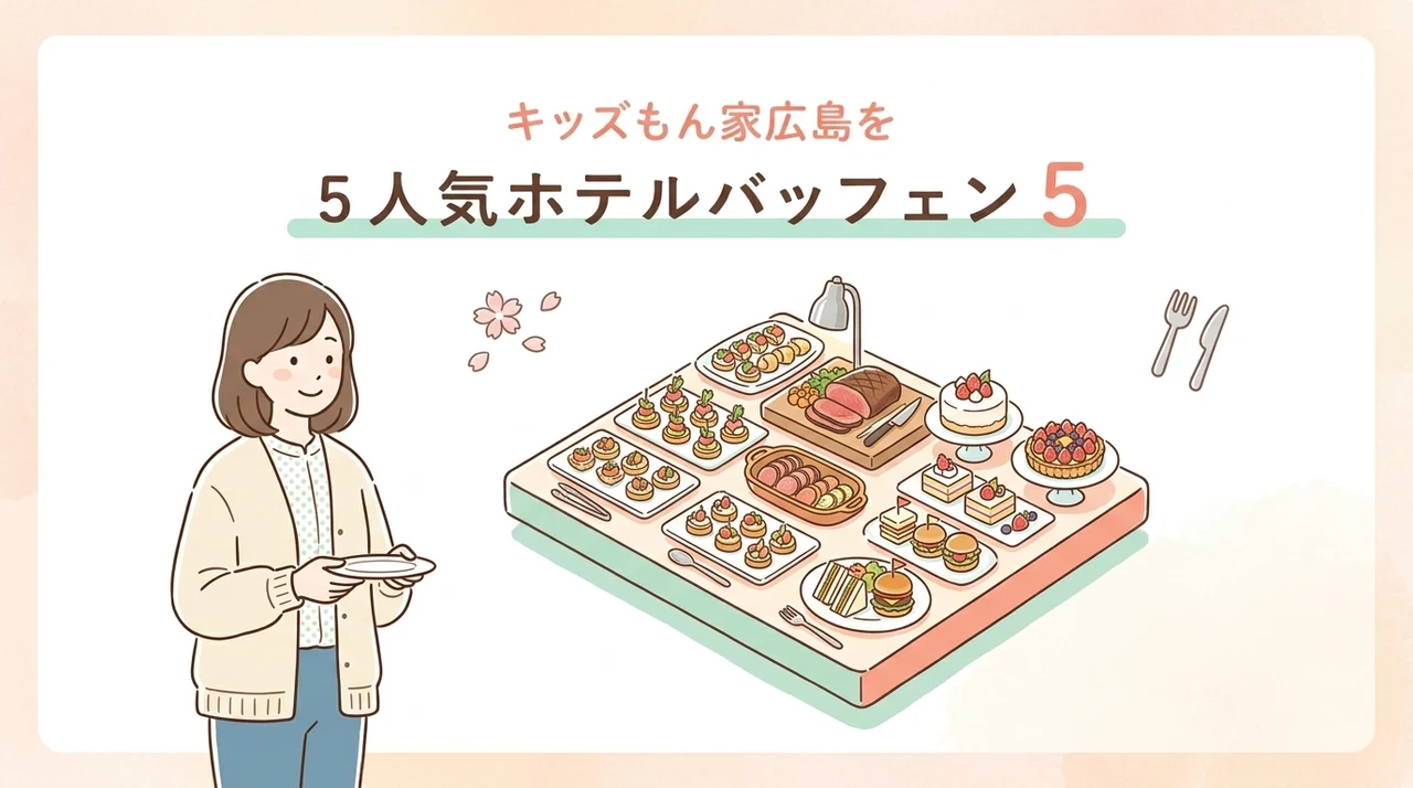 広島で子連れに人気のホテルビュッフェ5選
