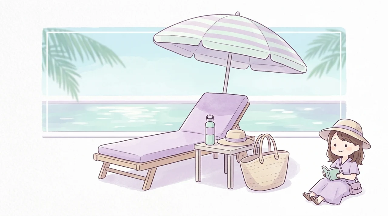 夏の旅行を快適にするプールサイドの実用ノウハウ