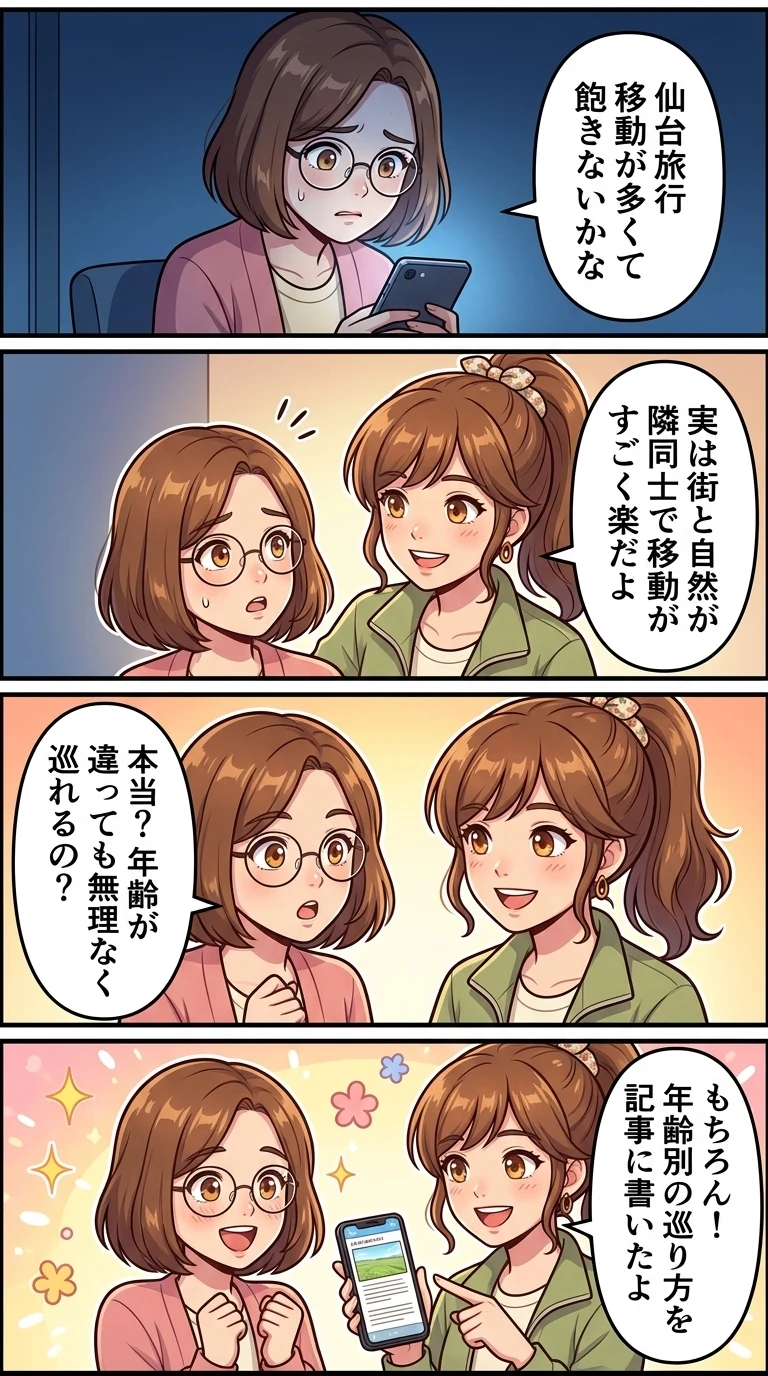仙台 子連れ 観光 2泊3日