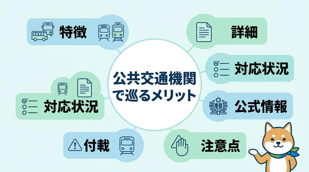 公共交通機関で巡る子連れ仙台観光のメリット