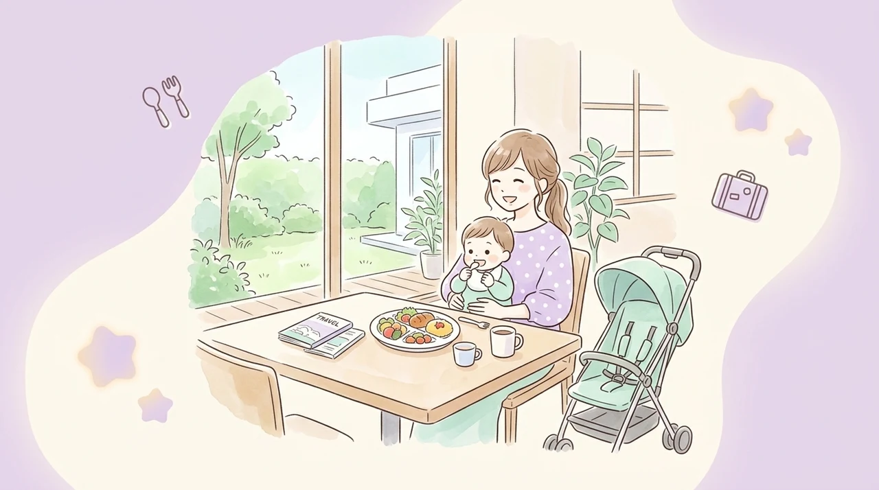 子連れ旅行をさらに快適にする食事・アクセス情報