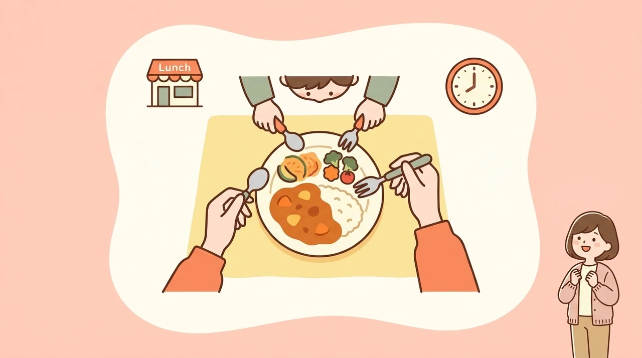 子連れランチを成功させる3つのポイント