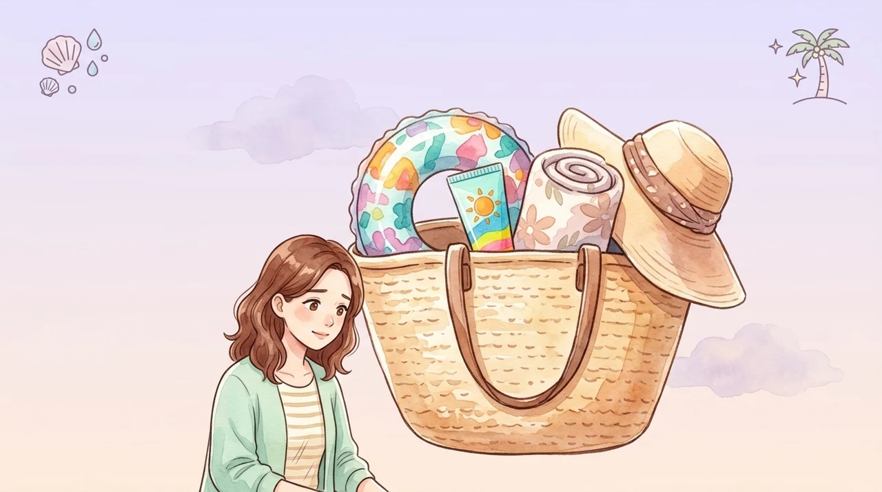 先輩ママが教える子連れプール旅行の持ち物リスト
