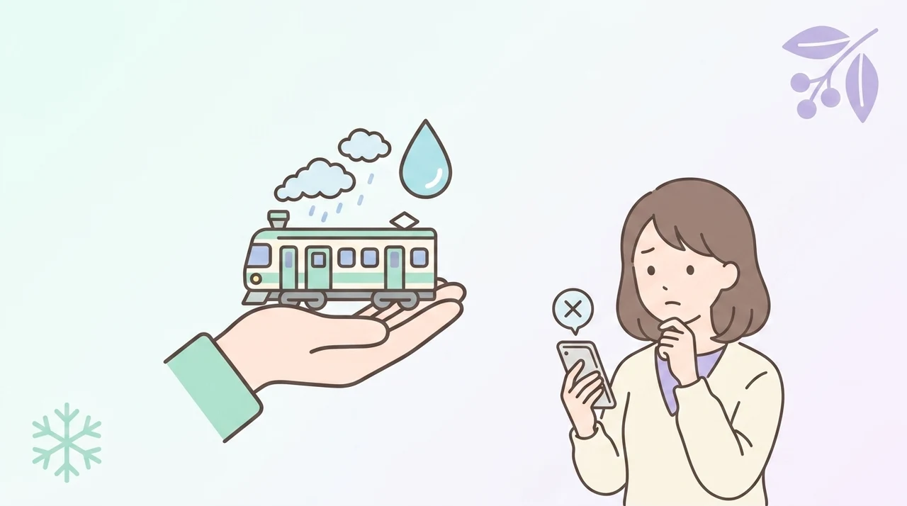 悪天候時の運休判断と払い戻しのルール