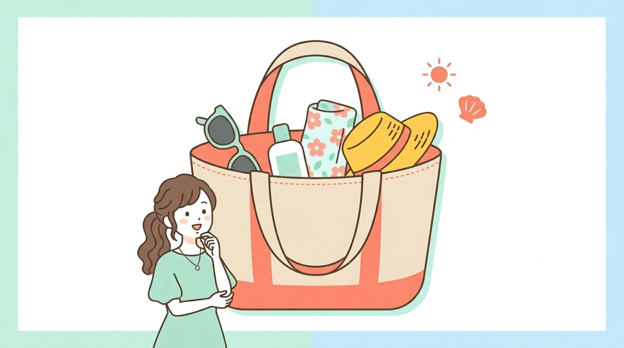 子連れの夏の日間賀島で絶対に持っていくべき持ち物リスト