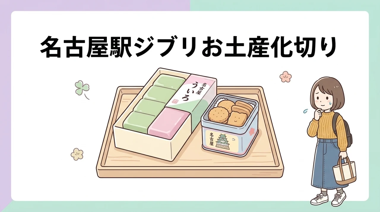 もし売り切れたら?名古屋駅で買えるジブリ土産の代替案