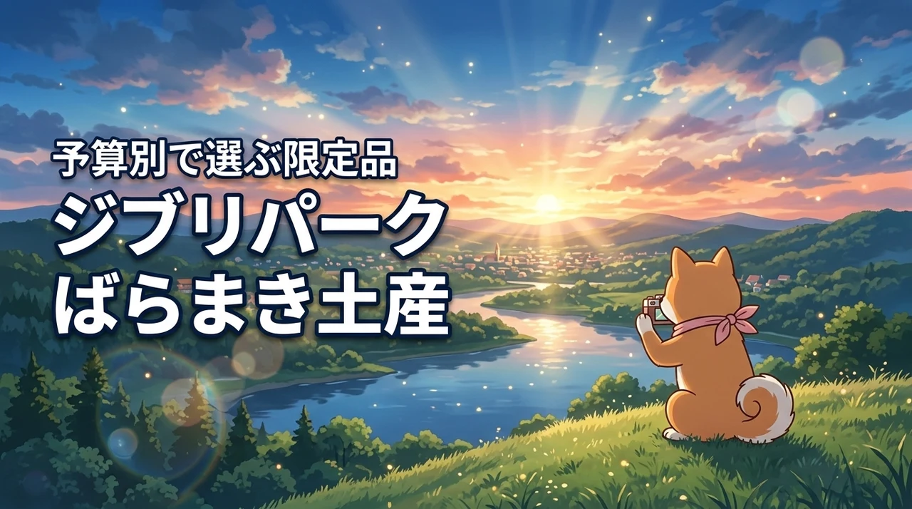 予算別で失敗しないジブリパークのばらまき土産｜安くて喜ばれる限定品だけ集めました