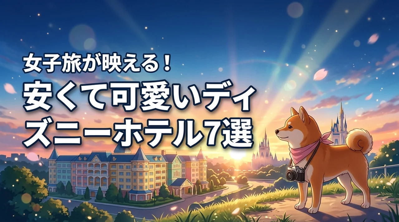 ディズニー近くの安いかわいいホテル7選！女子旅が映える格安宿