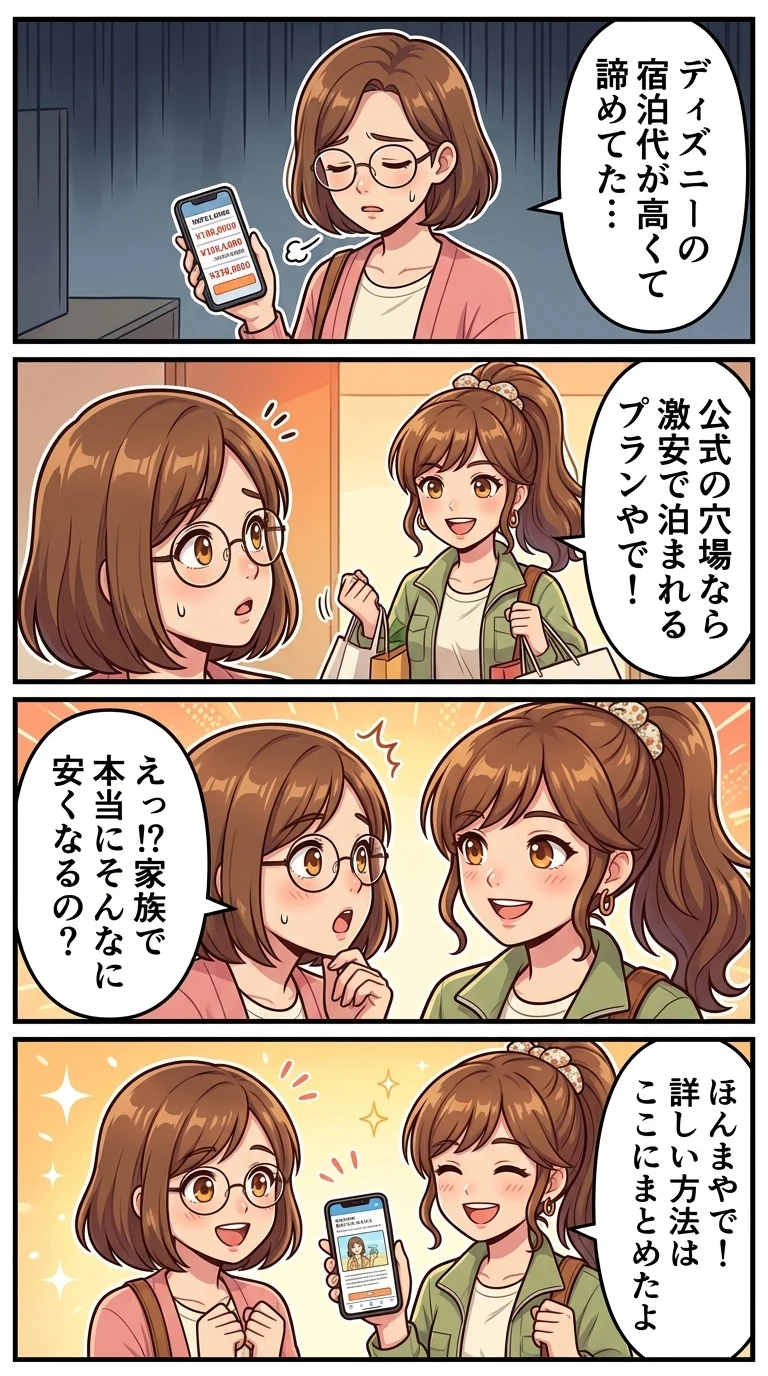 ディズニー ホテル 激安,