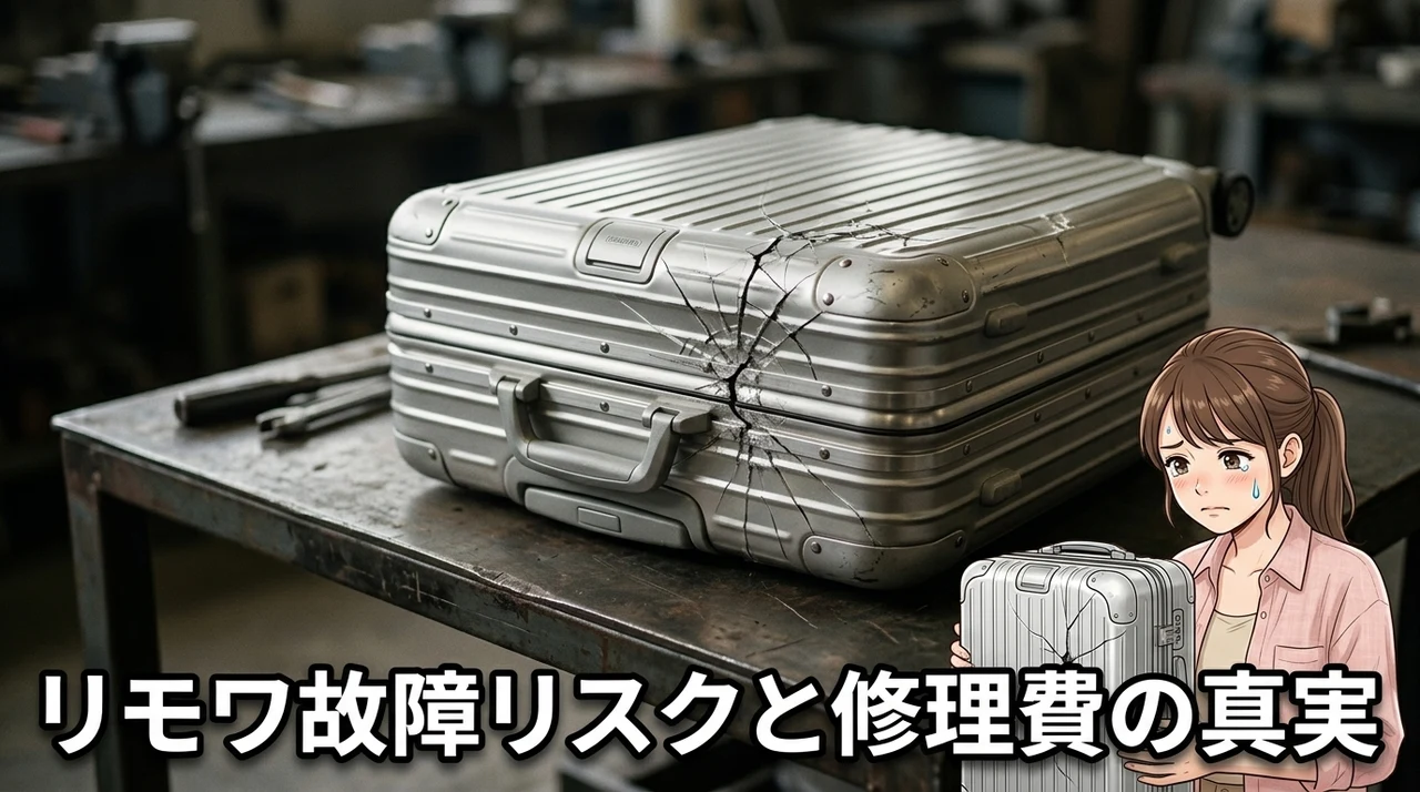 リモワ エッセンシャルの故障リスクと修理費用の実態