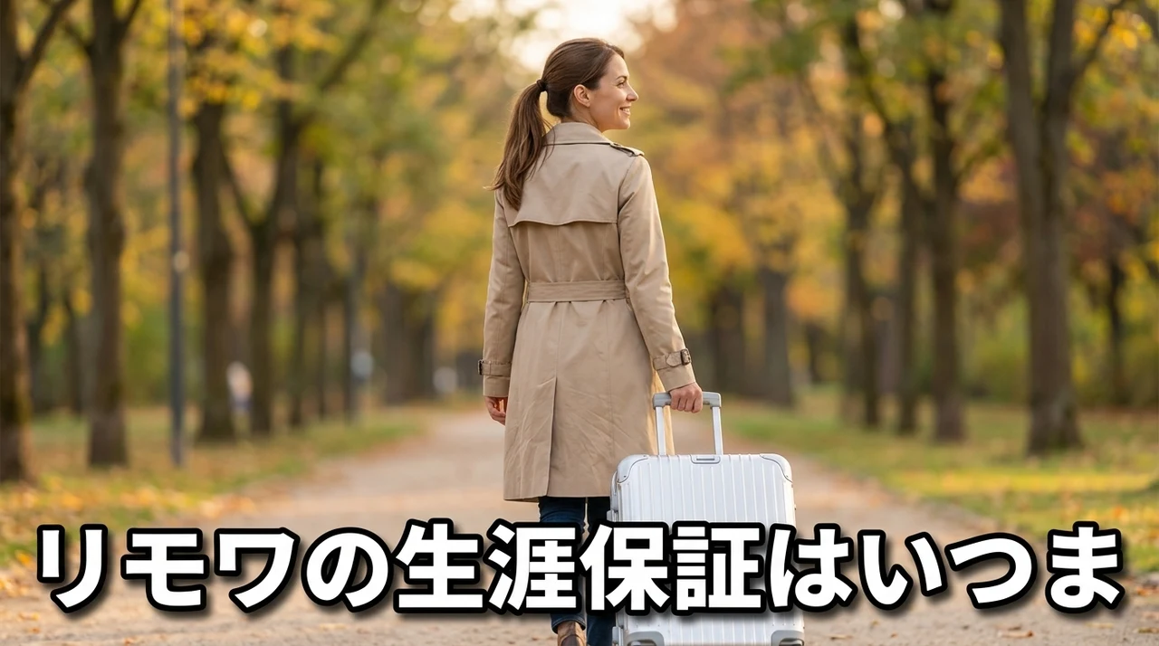 リモワの生涯保証はいつまで有効？制度の基本を解説