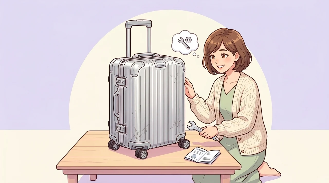 リモワの生涯保証で無料修理できる損傷とできない損傷