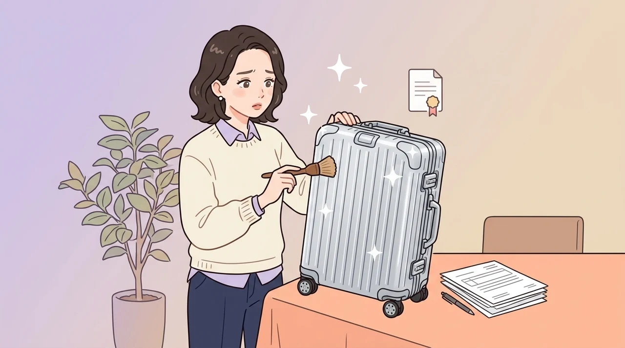 リモワの生涯保証を申請する具体的な手順