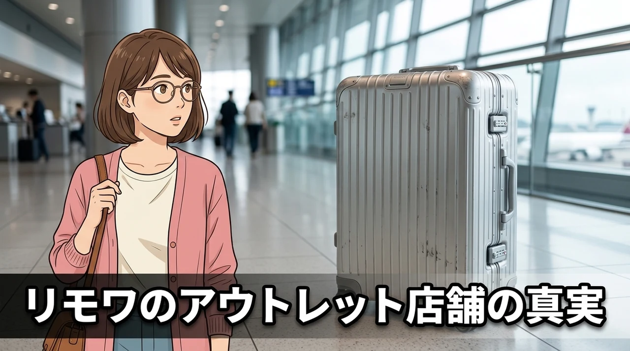 リモワのアウトレットは日本にない?公式店舗の真実