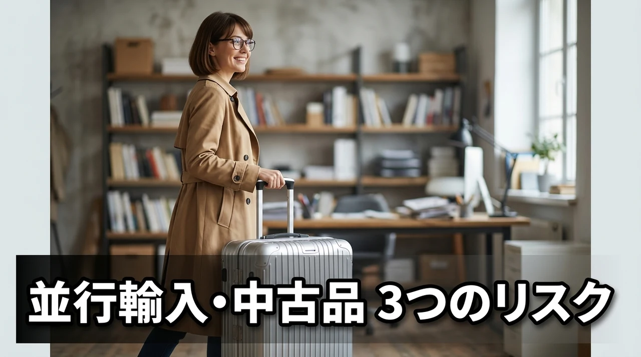 並行輸入品・中古品を買う3つのデメリット