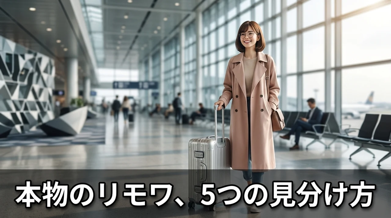 本物のリモワを見分ける5つのチェックポイント