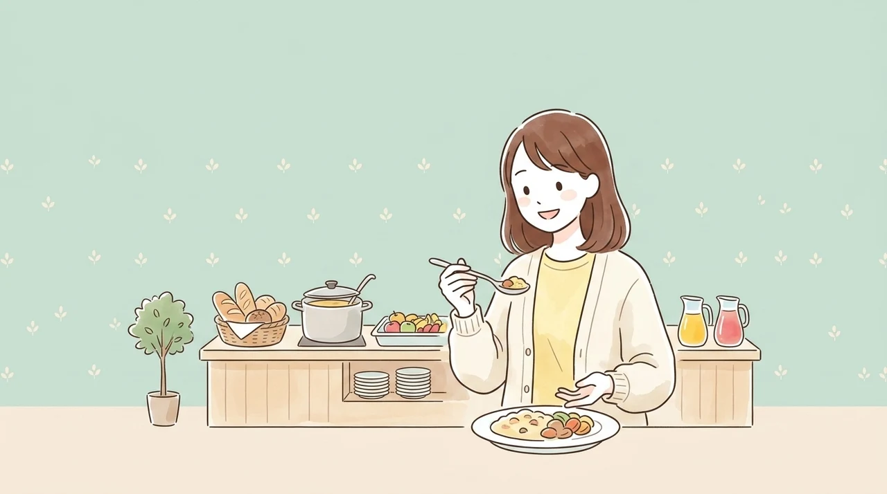 朝食ビュッフェと子連れディナーの楽しみ方