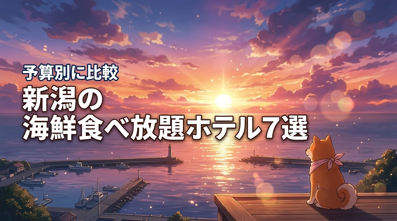 新潟の海鮮食べ放題ホテル7選！予算別に比較して宿泊先を決める