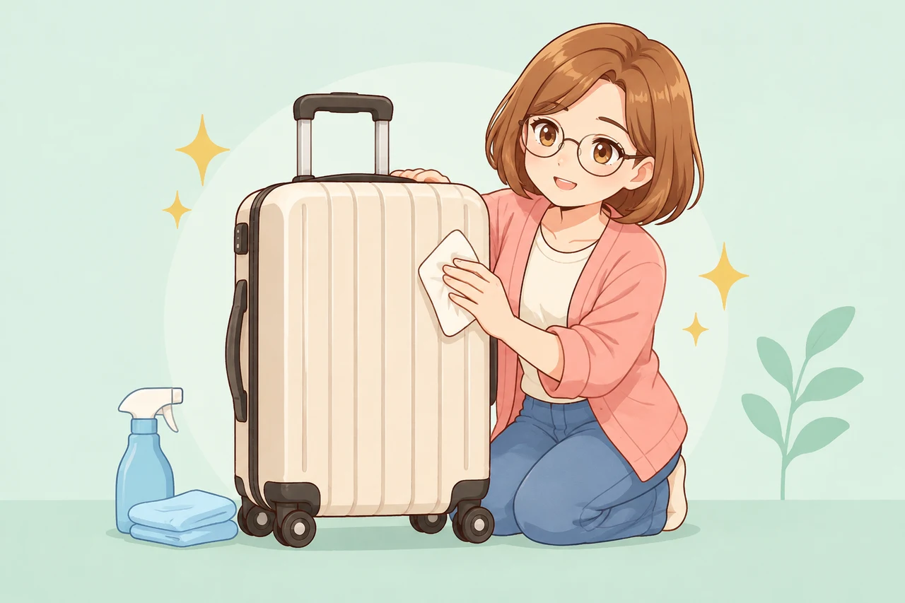 tanobiスーツケースの寿命を延ばす使い方