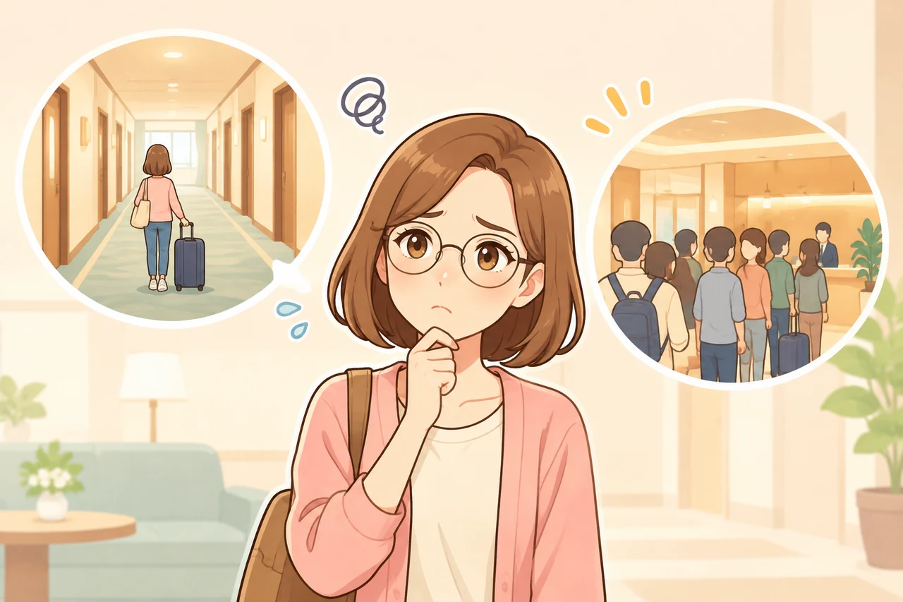 予約前に見落としがちな館内移動と混雑の実態