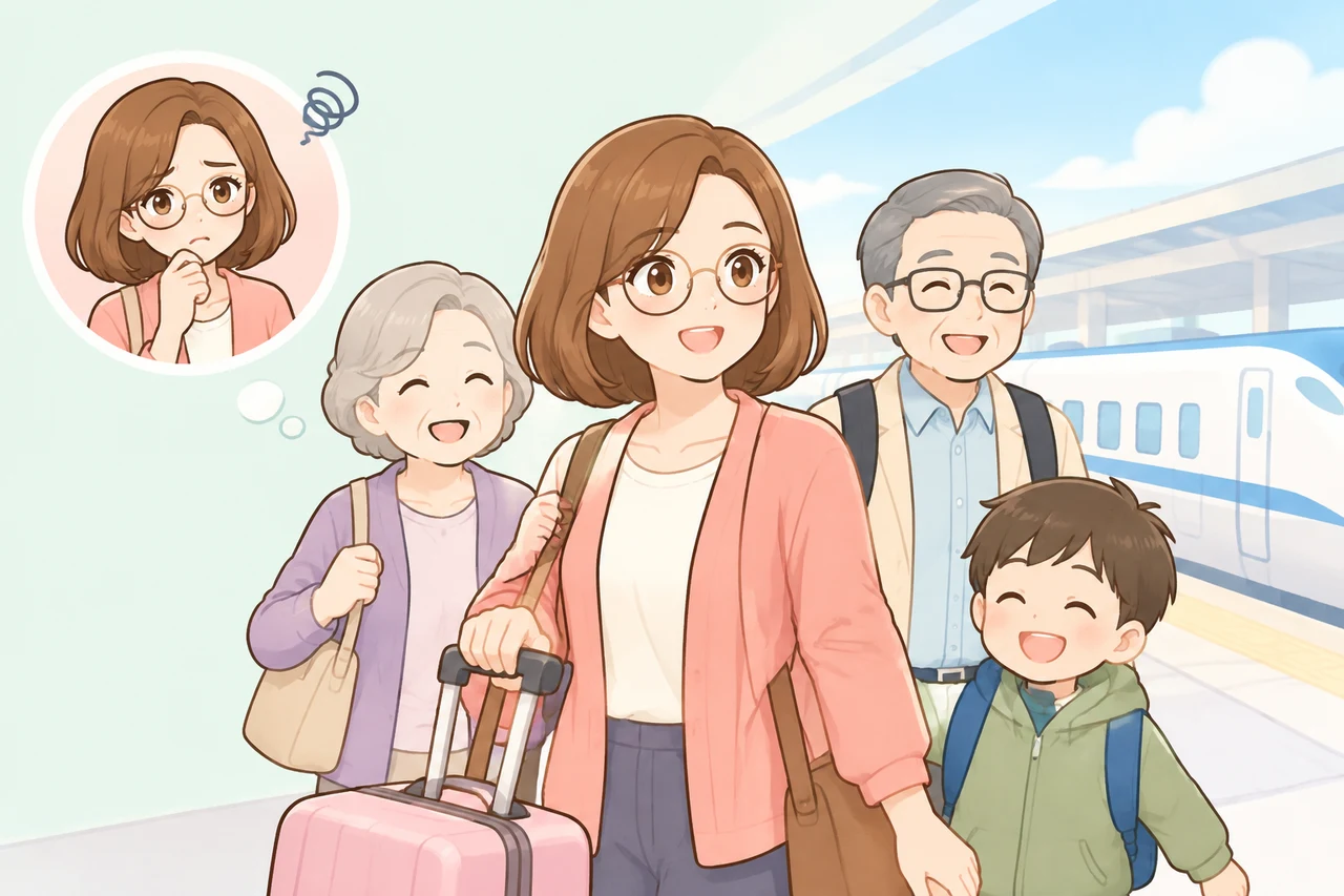 三世代旅行で気をつけたい移動とアクセスの注意点