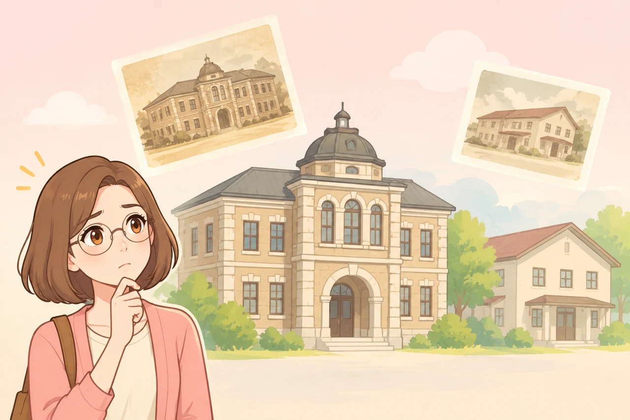 旧本館・旧別館の歴史と建て替えの経緯のイメージ画像(旧本館の開業と営業終了・旧別館の開業と営業終了・建て替え理由と反響)