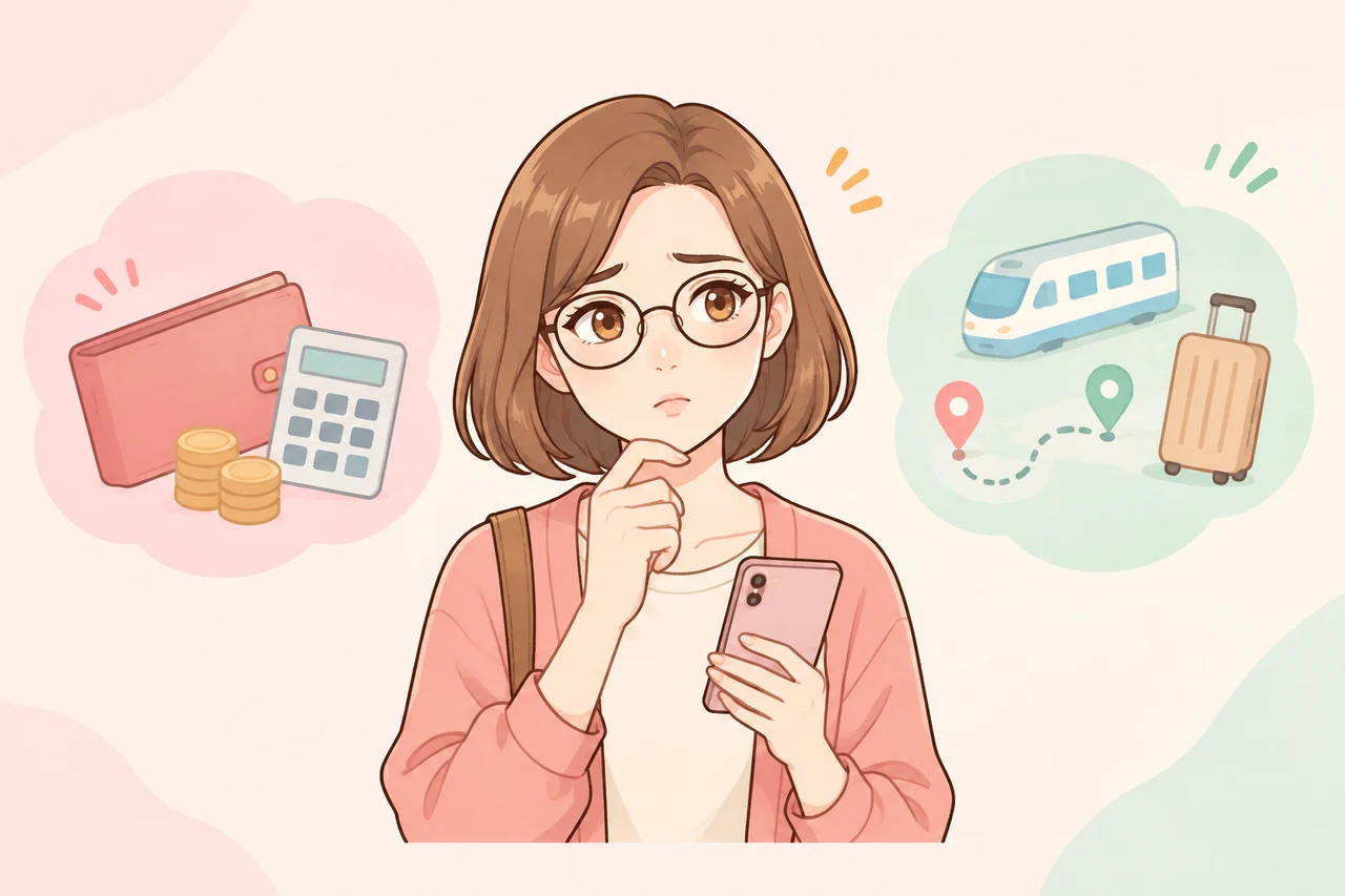 予約前に確認したい料金と動線の違いのイメージ画像(料金変動の傾向・朝食とラウンジの使い方・駐車場からロビーまでの動線)