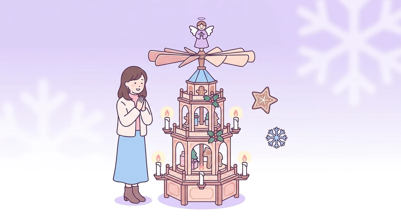 大阪クリスマスマーケットの開催情報と子連れの楽しみ方のイメージ画像(てんしば会場の開催期間・梅田・大阪城など主な会場・子連れで楽しむグルメと雑貨)